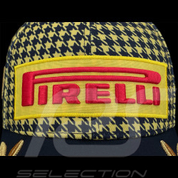 SELTEN : Pirelli Cap Sieger Silverstone GP 2026 F1 Bestickt Schwarz / Gelb 0117 - Unisex