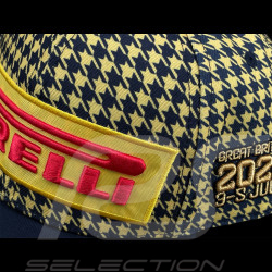 SELTEN : Pirelli Cap Sieger Silverstone GP 2026 F1 Bestickt Schwarz / Gelb 0117 - Unisex