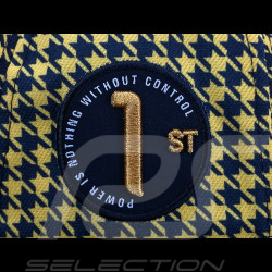 SELTEN : Pirelli Cap Sieger Silverstone GP 2026 F1 Bestickt Schwarz / Gelb 0117 - Unisex