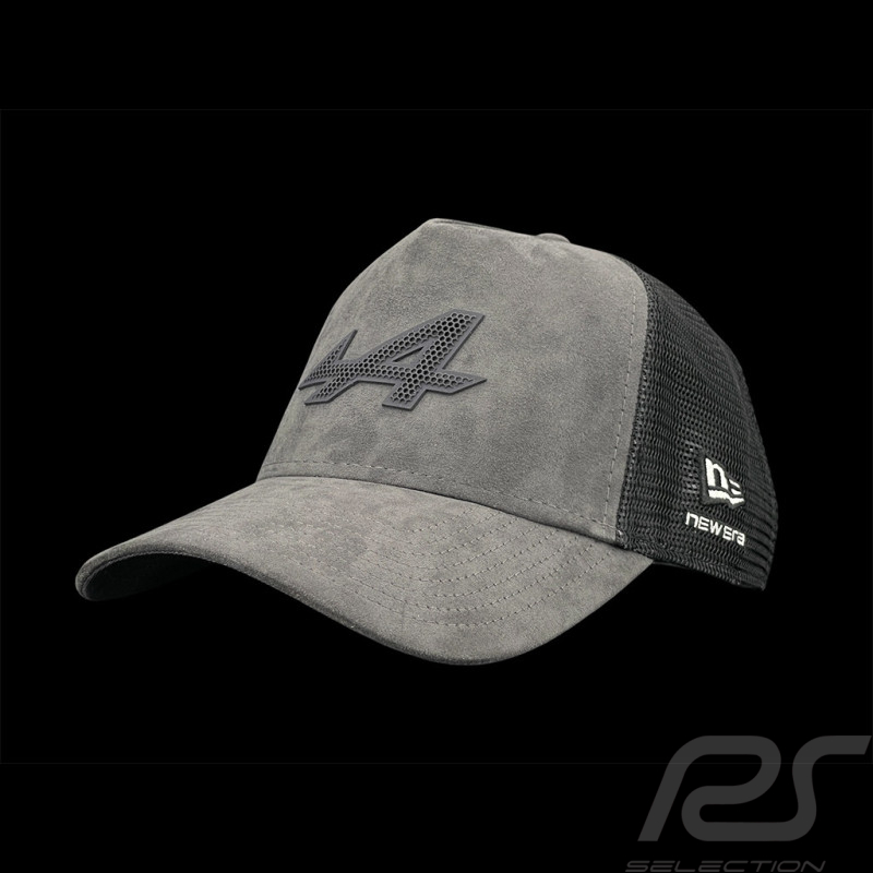 Casquette Alpine F1 Team Logo Gris Carbone / Noir New Era 60897681 - Mixte