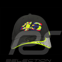Valentino Rossi Hat VR46 WRT MotoGP Checkerboard Black / Multicolor New Era 60897579 - Unisex