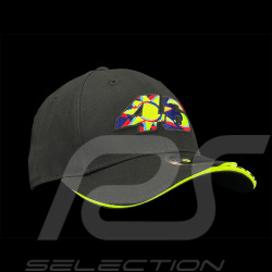 Casquette Valentino Rossi VR46 WRT MotoGP Damier Noir / Multicolore New Era 60897579 - Mixte