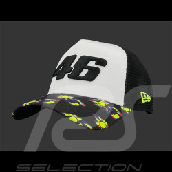Valentino Rossi Hat VR46 WRT MotoGP Trucker Black / White New Era 60897569 - Unisex