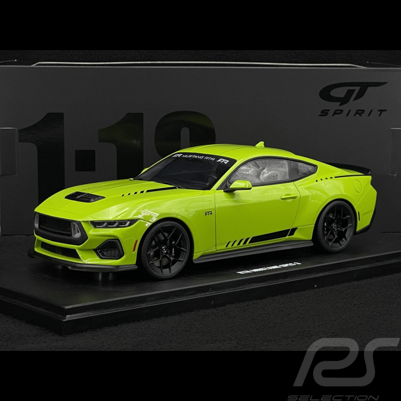 Ford Mustang RTR Spec-3 2025 Hyper Lime 1/18 GT Spirit GT565
