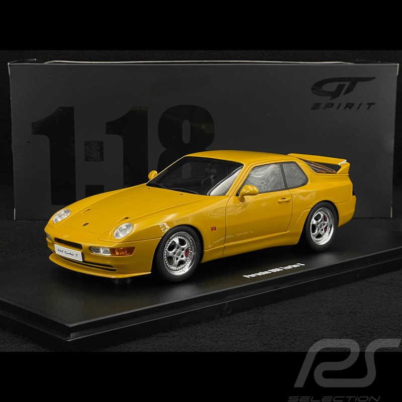 Porsche 968 Turbo S 1993 Jaune Vitesse 1/18 GT Spirit GT947