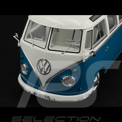 Volkswagen Combi T1 Samba Bus 1962 Bleu Regatta / Blanc 1/12 Ottomobile G102