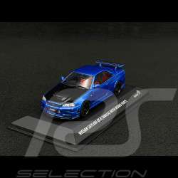 Nissan Skyline GT-R (R34) Z-Tune 1998 Bayside Blue 1/43 Solido S4318202