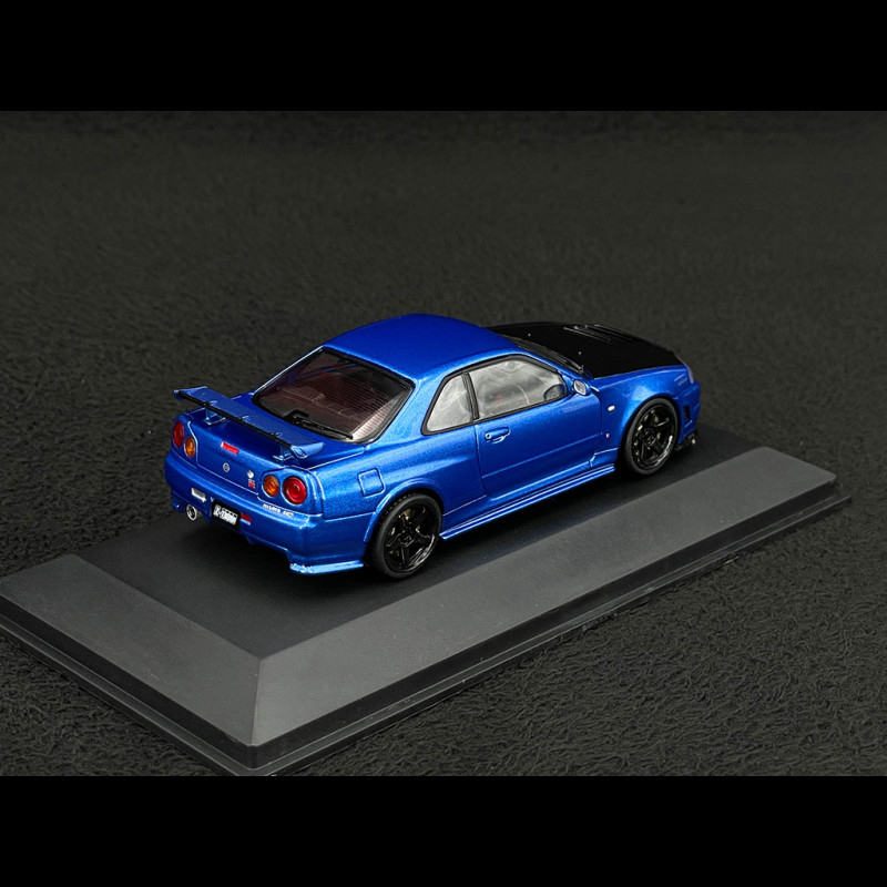 Nissan Skyline GT-R (R34) Z-Tune 1998 Bayside Blue 1/43 Solido