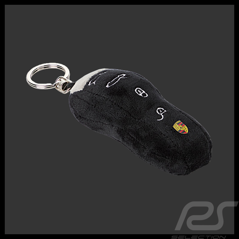 Porte-clés Porsche Peluche Clé Porsche Noir WAP0500340TKPK