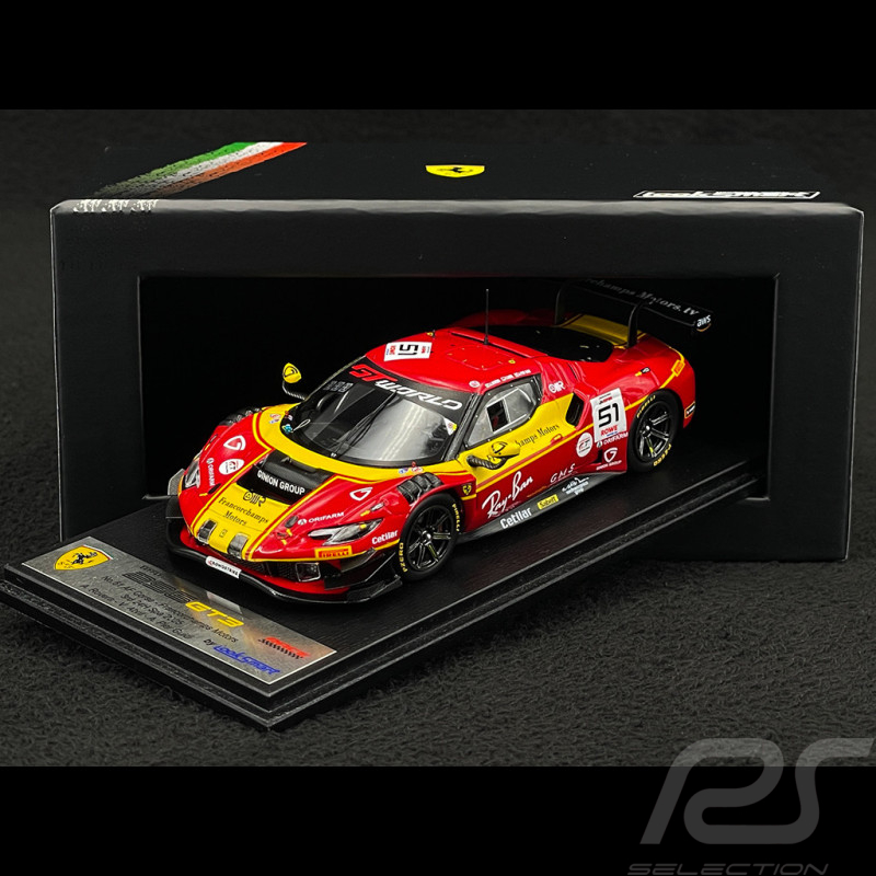 Ferrari 296 GT3 n° 51 3rd 24h Spa 2025 1/43 Looksmart LSRC206