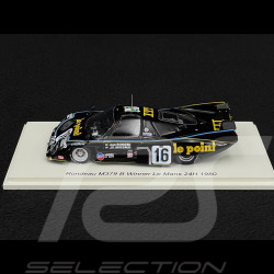 Rondeau M379B n° 16 Winner 24h Le Mans 1980 1/43 Spark 43LM80