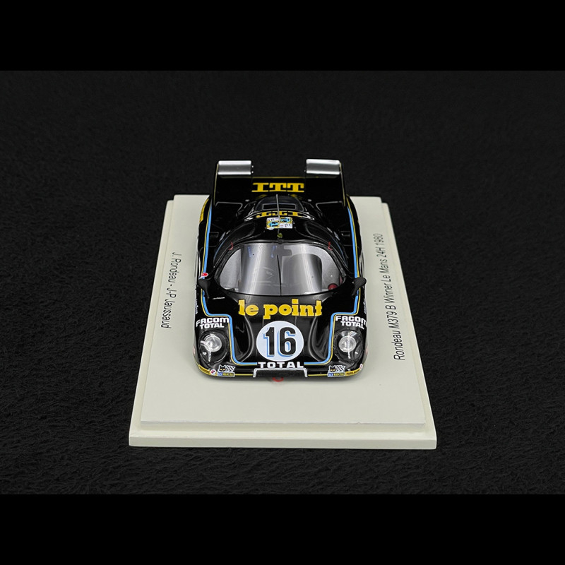 Rondeau M379B n° 16 Winner 24h Le Mans 1980 1/43 Spark 43LM80