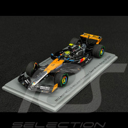 Lando Norris McLaren MCL39 n° 4 Winner British GP 2025 F1 with Pit Board 1/43 Spark S9596