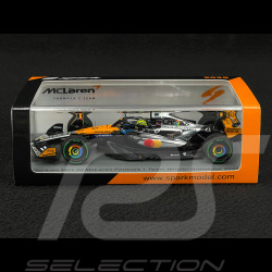 Lando Norris McLaren MCL39 n° 4 Winner British GP 2025 F1 with Pit Board 1/43 Spark S9596