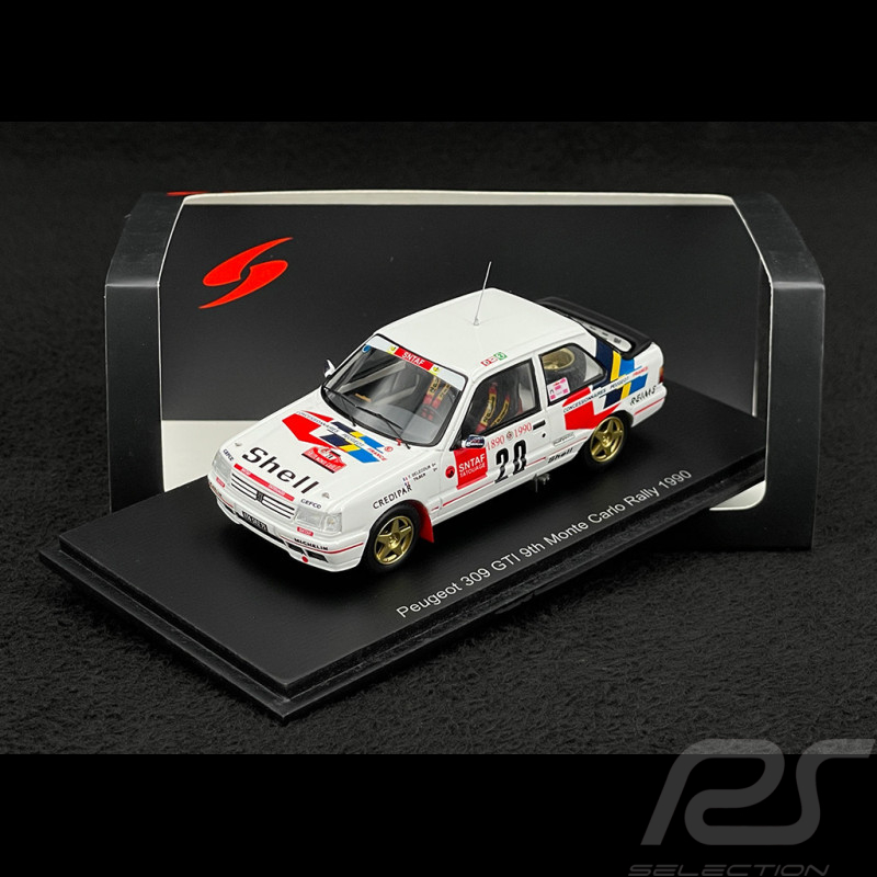 Peugeot 309 GTI n° 20 9th Monte Carlo Rally 1990 1/43 Spark S9454