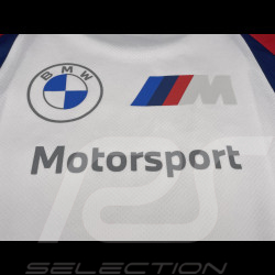 BMW T-Shirt Motorsport M4 GT4 Evo Jersey Lange Ärmel Puma Weiß / Blau / Rot 632577-04