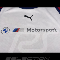 BMW T-Shirt Motorsport M4 GT4 Evo Jersey Lange Ärmel Puma Weiß / Blau / Rot 632577-04