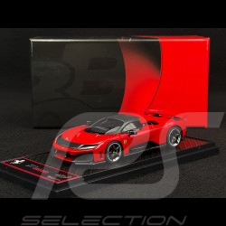 Ferrari F80 2024 Carbon Option Rosso Corsa / Carbon Rims 1/43 BBR Models BBRC305A1