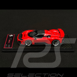 Ferrari F80 2024 Carbon Option Rosso Corsa / Carbon Rims 1/43 BBR Models BBRC305A1