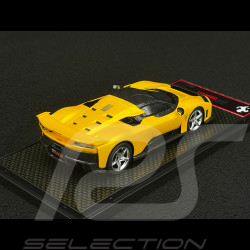 Ferrari F80 2024 Option Carbone Giallo Tristrato / Jantes Argentées 1/43 BBR Models BBRC305B