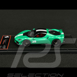 Ferrari 296 Speciale n° 25 2025 Verde Nürburgring / Weiße Streifen 1/43 BBR Models BBRC323A