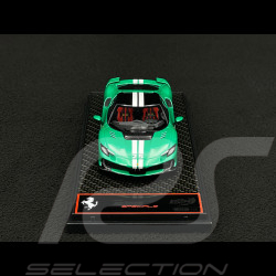 Ferrari 296 Speciale n° 25 2025 Verde Nürburgring / Bandes Blanches 1/43 BBR Models BBRC323A