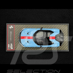 Ferrari 12Cilindri Coupe 2024 Azzurro La Plata / Roter Streifen 1/43 BBR Models BBRC299L