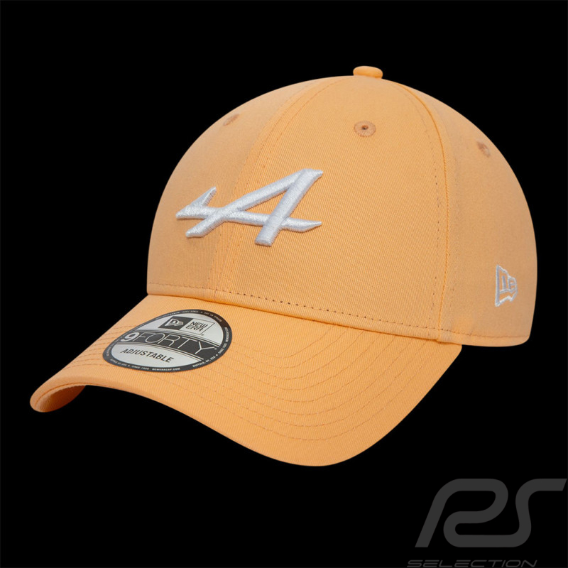 Casquette Alpine Pas Cher F1 Team Orange Pastel New Era 60566041 - mixte