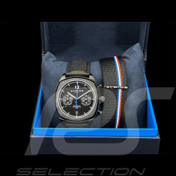 Montre Alpine Chronographe 55-JMSBA-23 Hommage Alpine A110 / A310 / A610 Noir 6020080506