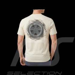 T-shirt Porsche Turbo Puma Beige 637798-09 - mixte