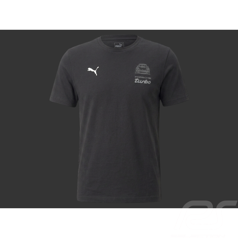 Porsche T-Shirt Turbo Puma Schwarz 637798-01 - unisex