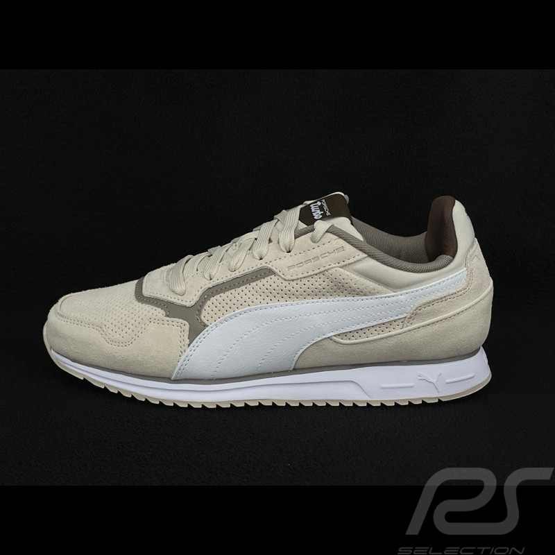 Chaussure Porsche Softride Legacy ST Miler Puma Beige / Blanc 308973-06 - mixte