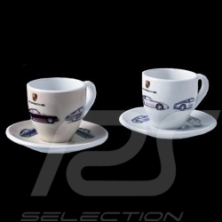 Set 2 tasses Expresso 50 ans Porsche 911 Porsche Design WAP05000450E