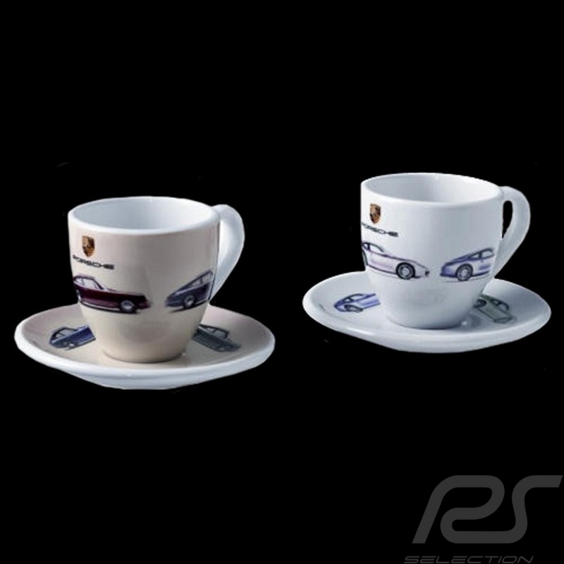 Set 2 tasses Expresso 50 ans Porsche 911 Porsche Design WAP05000450E