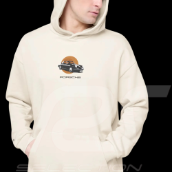 Porsche 911 Hoodie Targa 60 Years Puma Beige WAP112T60Y - Unisex