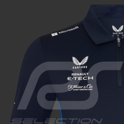 Alpine Polo Shirt Low Price F1 Team Navy Blue TM10290-020 - Unisex
