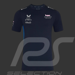 Alpine T-Shirt Günstige F1 Team Marineblau TM10291-020 - Unisex