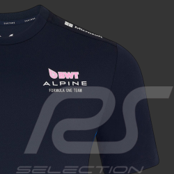 Alpine T-Shirt Low Price F1 Team Navy Blue TM10291-020 - Unisex
