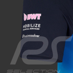 T-Shirt Alpine Pas Cher F1 Team Bleu Marine TM10291-020 - mixte