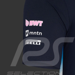 T-Shirt Alpine Pas Cher F1 Team Bleu Marine TM10291-020 - mixte