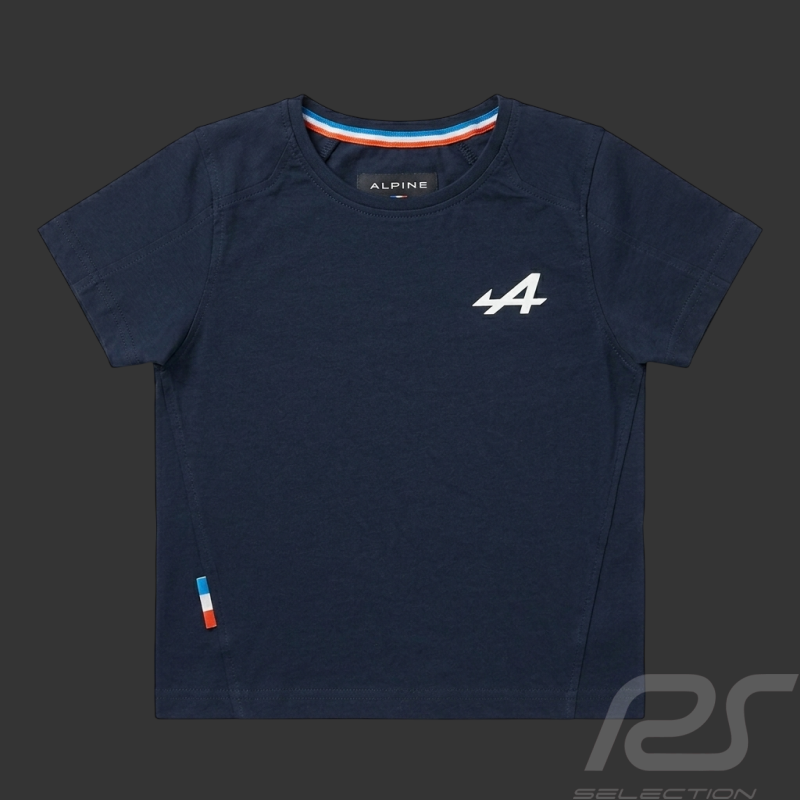 Alpine T-Shirt Günstige Marineblau 6020080473 - Kinder