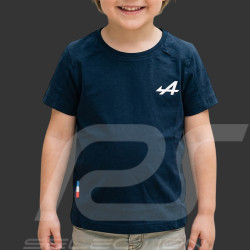 T-Shirt Alpine Pas Cher Bleu Marine 6020080473 - enfant
