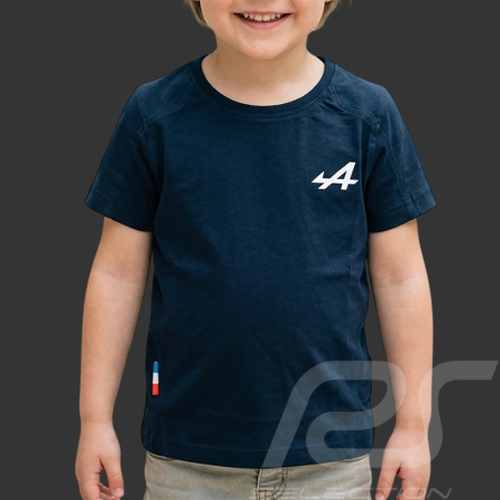 Alpine T-Shirt Günstige Marineblau 6020080473 - Kinder