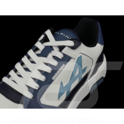 Alpine Shoes x Savoir-Faire A290 Superleggera White / Navy Blue - Unisex