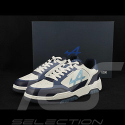 Alpine Shoes x Savoir-Faire A290 Superleggera White / Navy Blue - Unisex