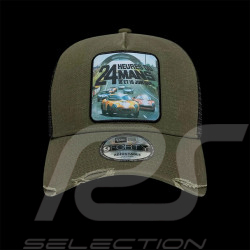 Casquette 24h Le Mans 1966 Trucker Vert Kaki / Noir New Era 60957727 - Mixte