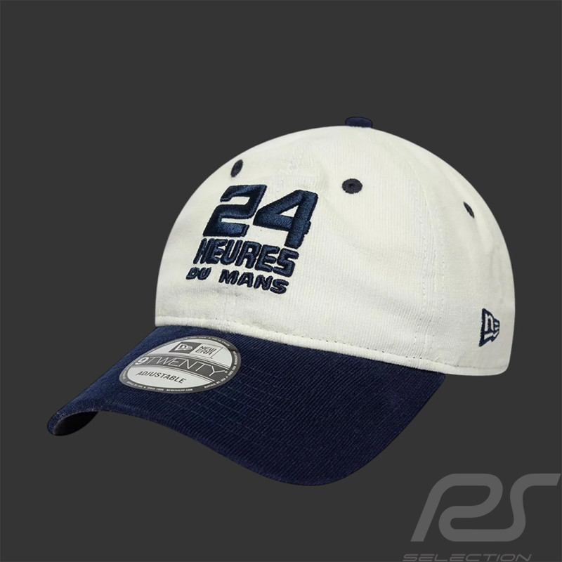 24h Le Mans Cap Cord Marineblau / Creme New Era 60957721 - Unisex