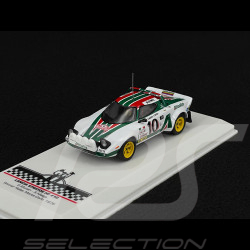 Lancia Stratos HF n° 10 Vainqueur Rallye Monte Carlo 1976 avec Figurines 1/43 Ixo SPRM001-76