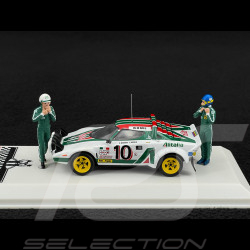 Lancia Stratos HF n° 10 Vainqueur Rallye Monte Carlo 1976 avec Figurines 1/43 Ixo SPRM001-76