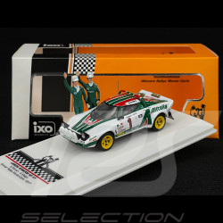Lancia Stratos HF n° 1 Winner Monte Carlo Rally 1977 with Figures 1/43 Ixo SPRM001-77
